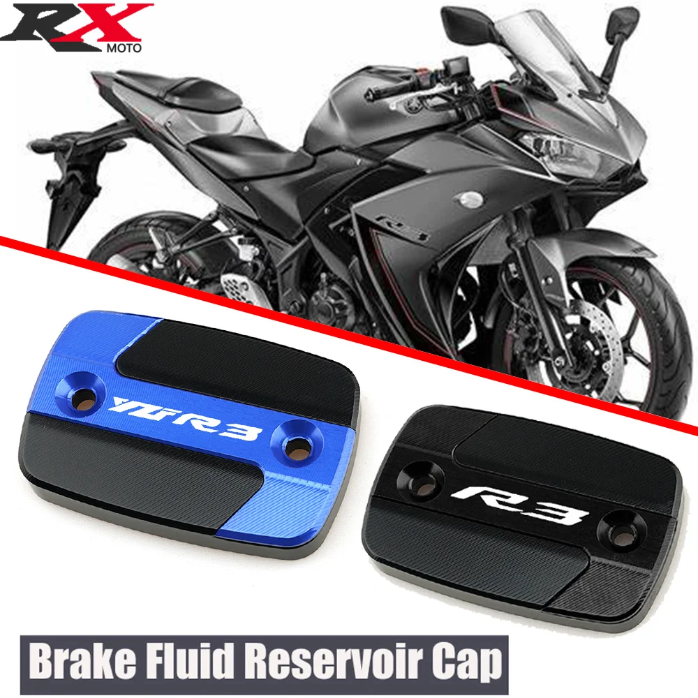Fit For Yamaha YZFR3 R3 2015 -2022 2020 New Motorcycle Accesorios Front Brake Clutch Cylinder Fluid Reservoir Cover YZF-R3 R3