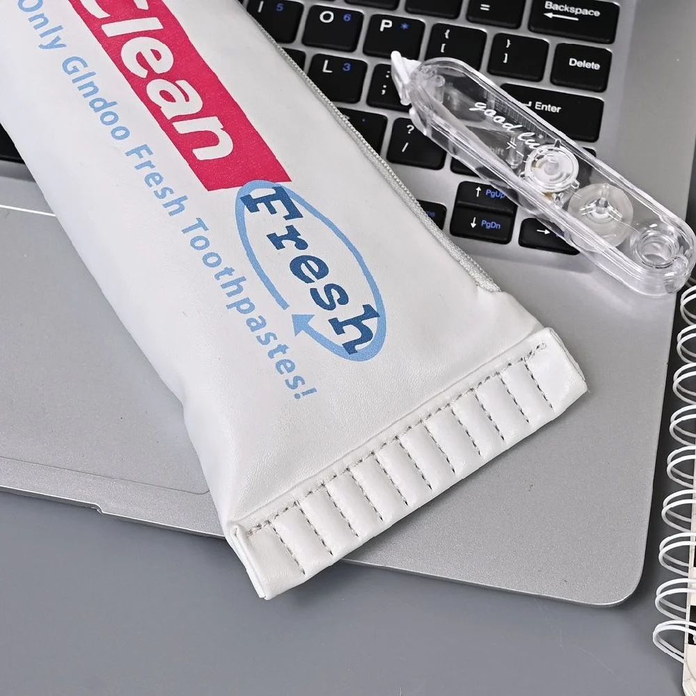 Toothpaste Pencil Case Simulation Funny Creative Large Capacity Cultural And Creative Display Supplies Student Desktop Stationer - view 4
