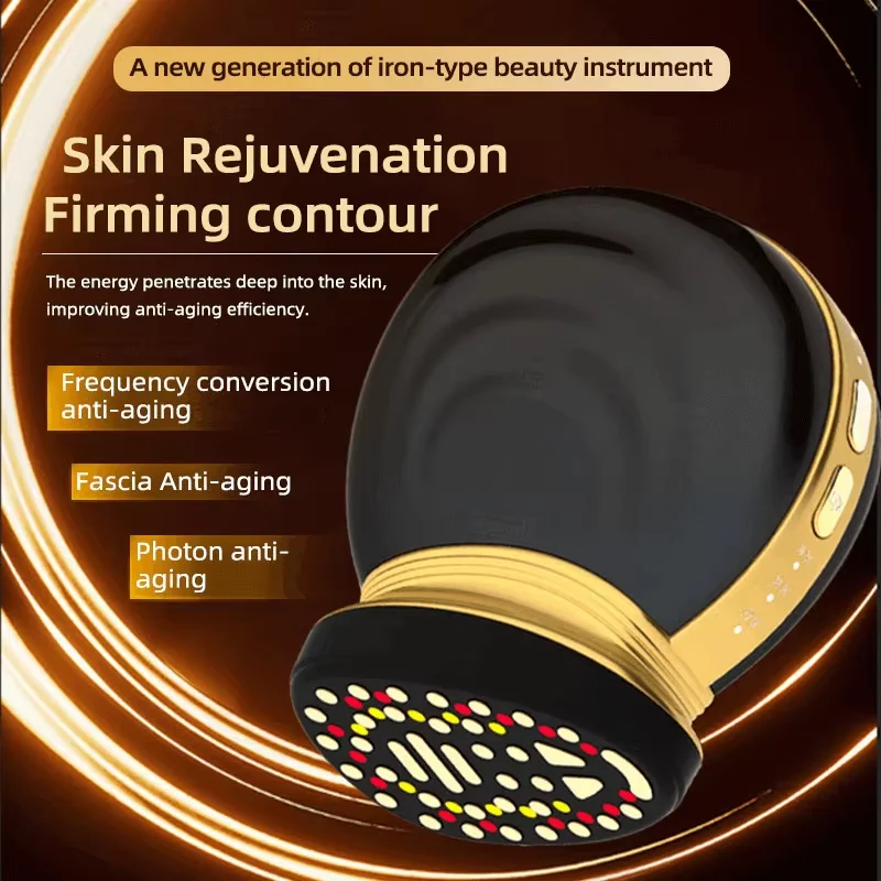 Masajeador Facial EMS, masaje de estiramiento Facial profesional, rejuvenecimiento de la piel, compresa fría y caliente, limpieza Facial profunda, dispositivo de belleza para el cuidado de la piel