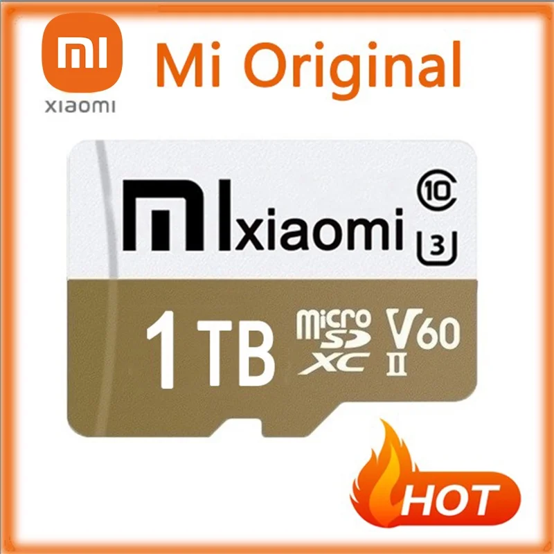 XIAOMI Micro TF SD Card 2TB Memory Card Flash Class10 High Speed 100MB/S 1TB 128GB 256GB Cartao De Memoria For Nintendo switch