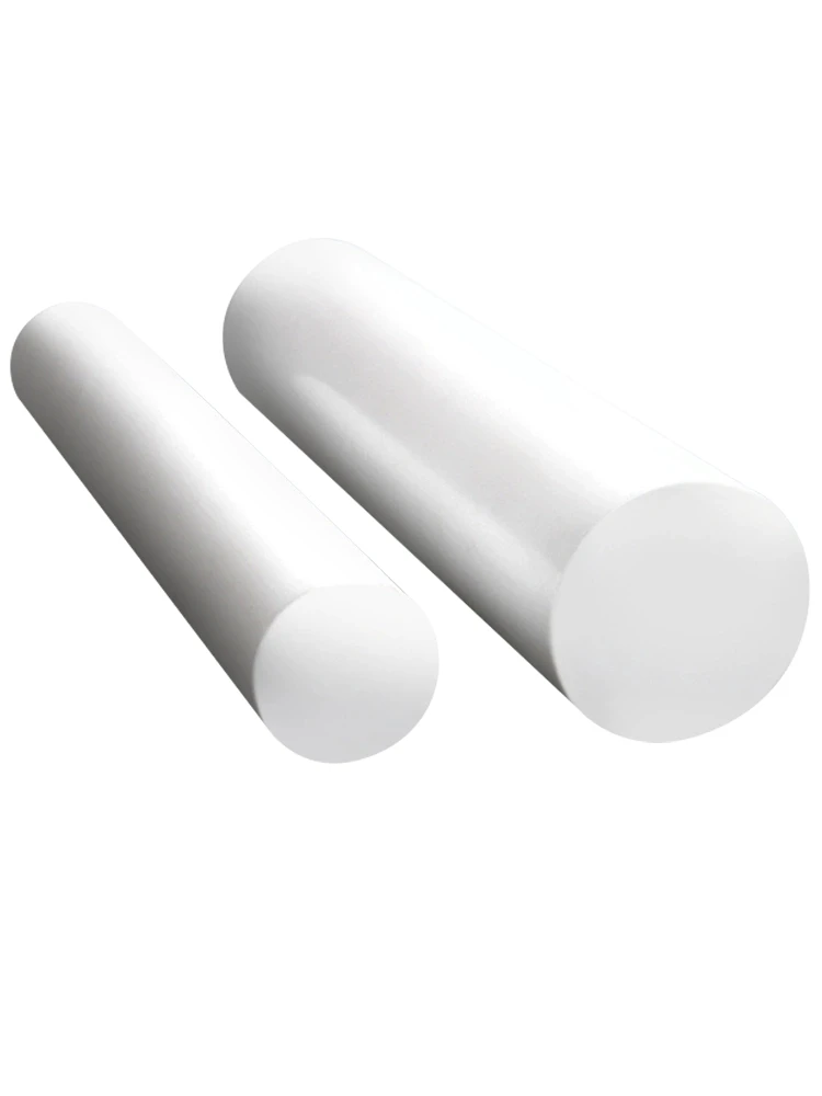 Custom PTFE Rod Solid Round Bar High-temperature Chemical Resistant Dia. 4mm - 300mm White Black