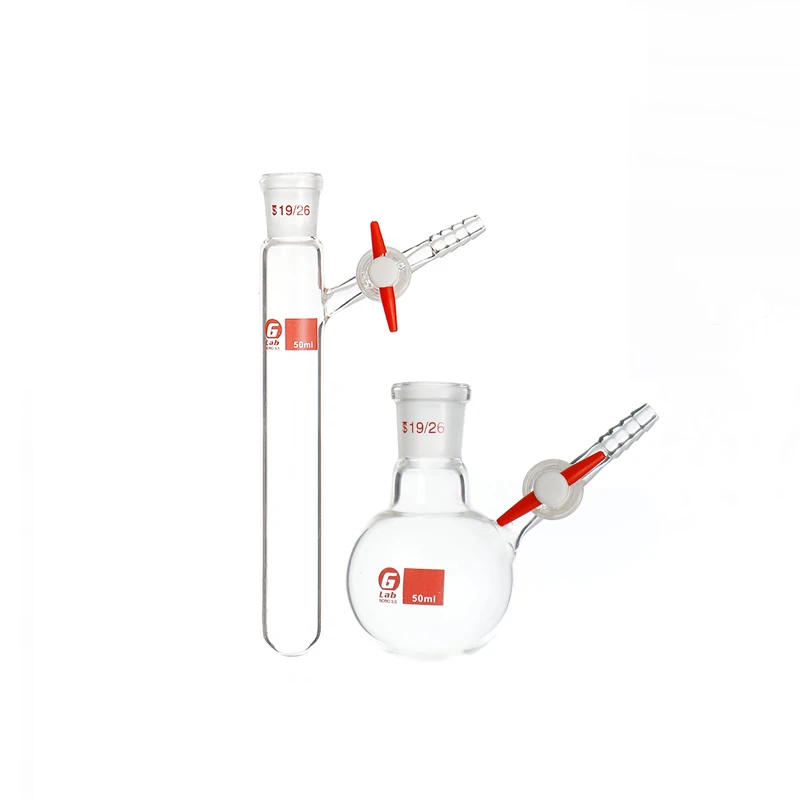 Laboratory Round Bottom Borosilicate Glass Single Mouth Reaction Bottle 25-500ml Corrosion Resistance Reaction Flask