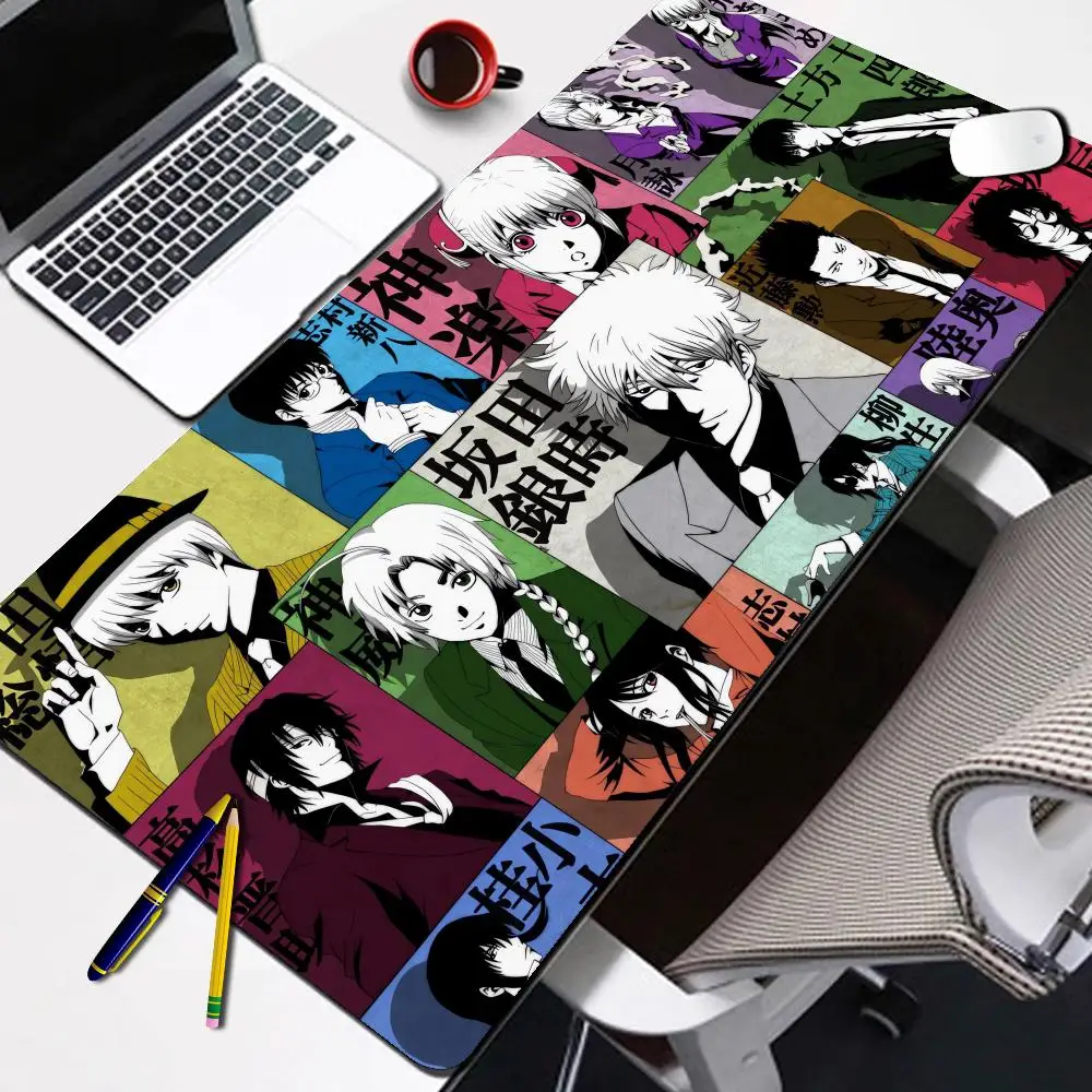 

GINTAMA Rubber Mat Mouse HD Printing Desk Mat With Lock Edge Gaming Accessories Prime Gaming XXL Keyboard Pad Padding Mat