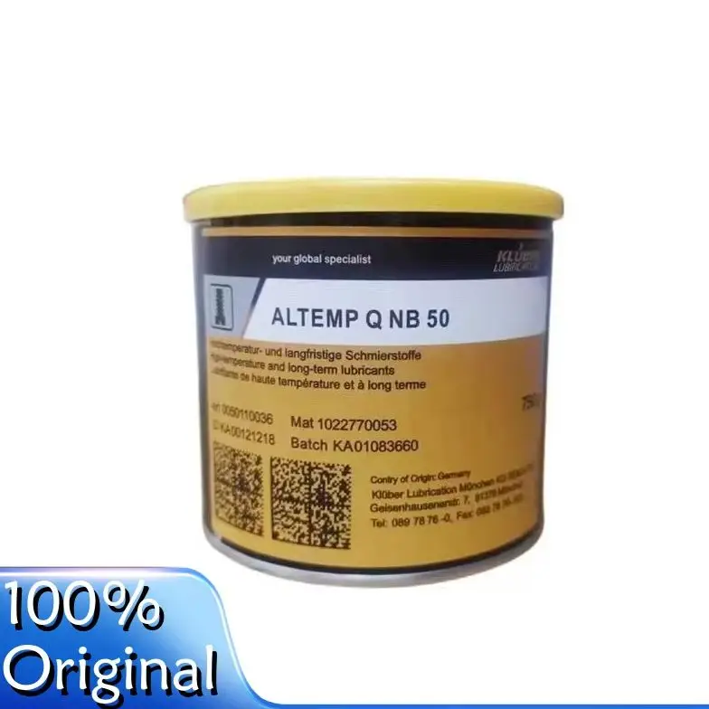 

For KLUBER ALTEMP Q NB 50 Paste Containing A Mineral Base Oil, Barium Complex Soap and Inorganic Solid Germany Original Product