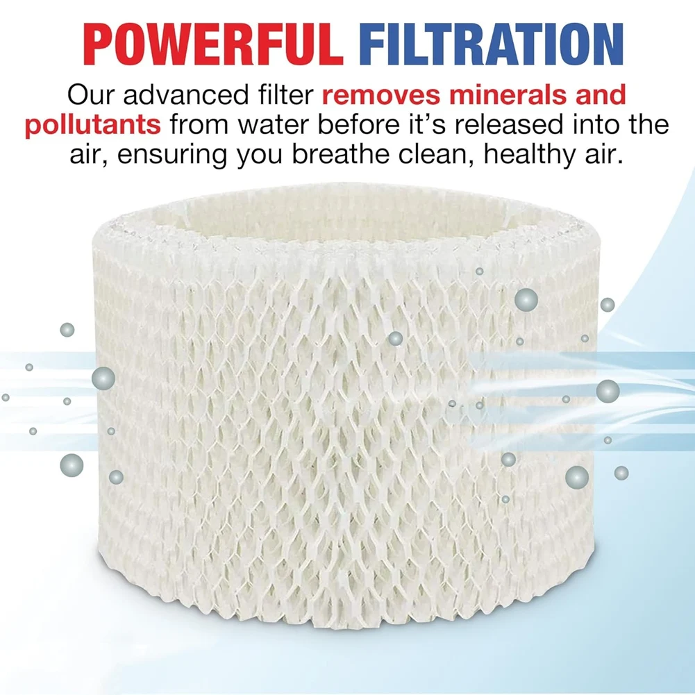 3PCS HU4101 Humidifier Replacement Filter for HU4901/HU4902/HU4903 Air Humidifier Filters for Bedroom