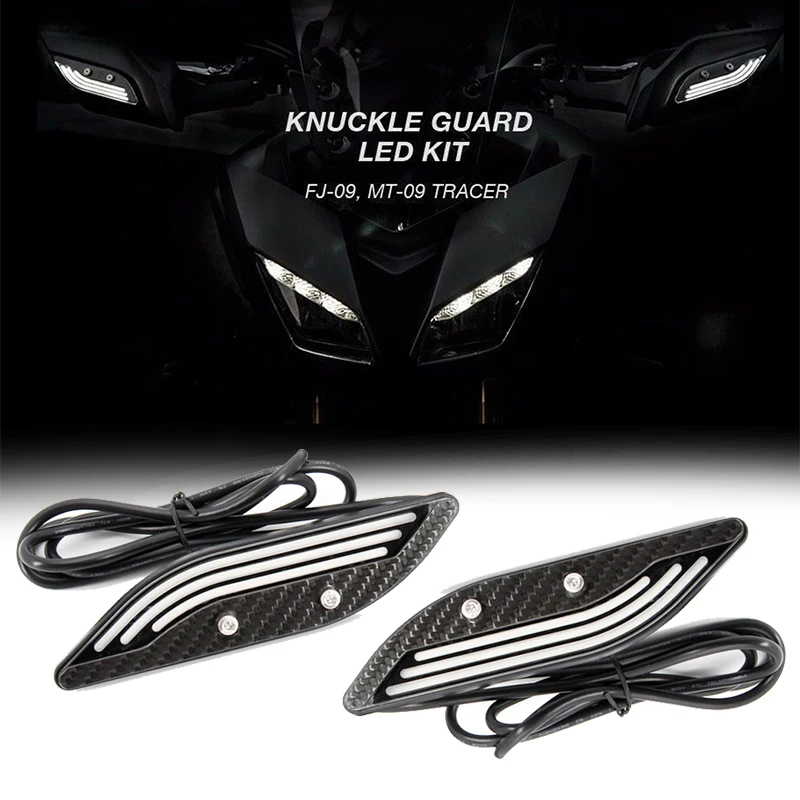 

Мотоциклетные аксессуары для YAMAHA Φ MT09 трассировщик FJ09 трассировщик 2014-2018 светодиодный фонарь для защиты рук светодиодные фонари