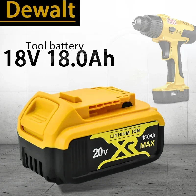 

100%Original NEW Dewalt 20V 18.0 Ah MAX XR Batterie power tool Ersatz für DCB184 DCB181 DCB182 DCB200 20V 6A 18Volt Batterie