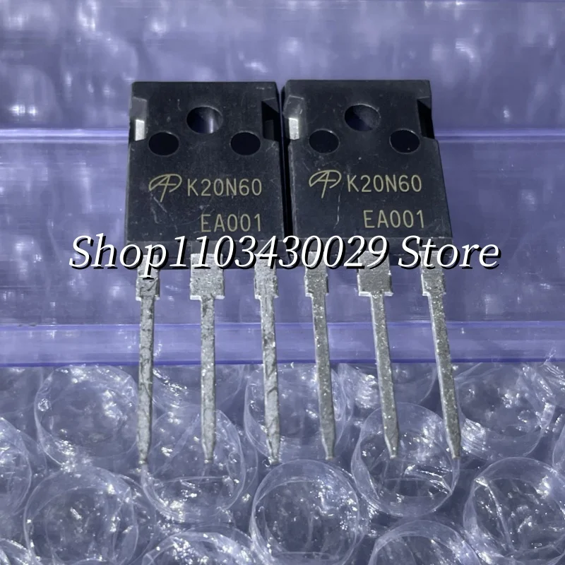 10Pcs New Original AOK20N60 K20N60 TO-247 20A 600V IGBT Power Tube