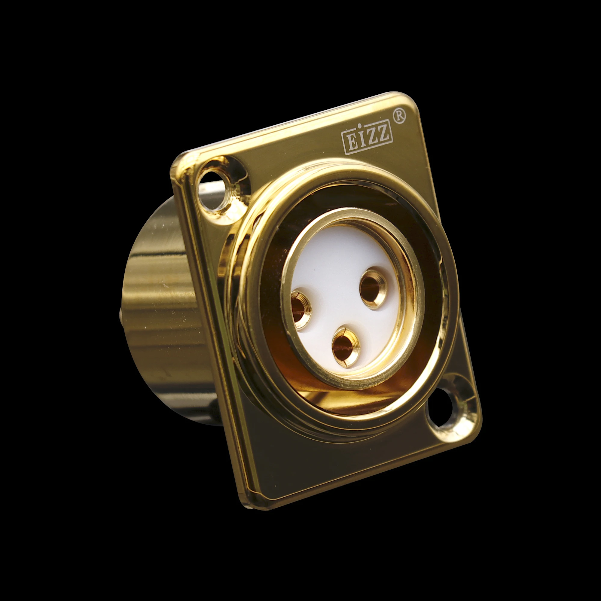EIZZ High End 3-PIN Männlich Weiblich XLR Stecker Audio MIC AMP CANNON Balance Jack Stecker Kopfhörer Adapter HIFI Audiophile – Detail 3