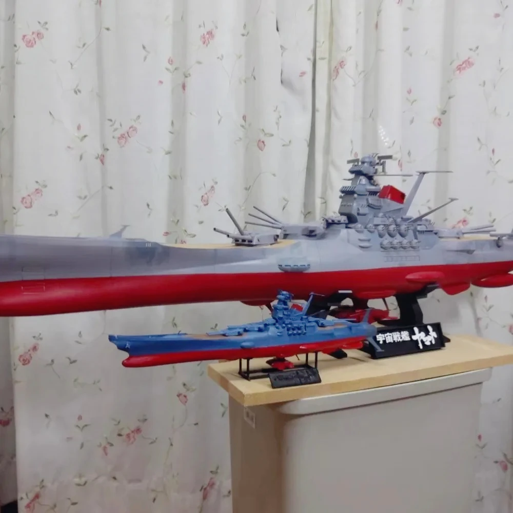 1/210 Space Battle Ship X  Assembly Model 125cm Meticulously Crafted Ships Static Model Ship Toy Ornament
