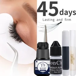 Eyelash Glue Extension Transparent Black Eyelashes Extension Glue Quick Drying Adhesive Long Lasting Grafting Eyelash Glue 1PCS