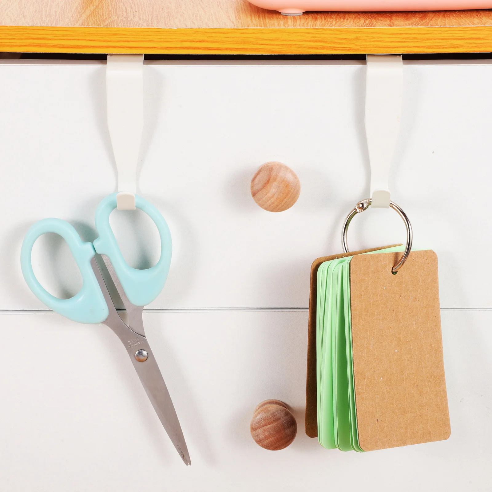 

16Pcs Over The Door Hooks Heavy Duty Cabinet Door Hangers for Bathroom Kitchen Towels Clothes Coat Handbag Holder