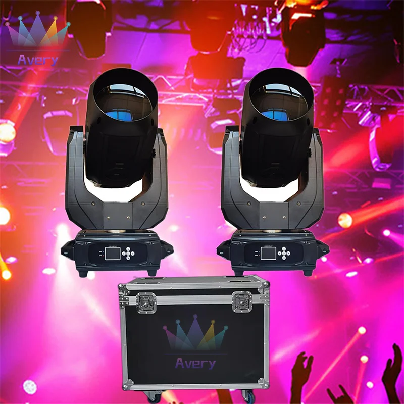 

Beam 10R 260W MovingHead Stage Light Prism DMX DJ Disco Party Wedding Equipment Led Spot(2Pcs Lights +1Flightcase /Lot)