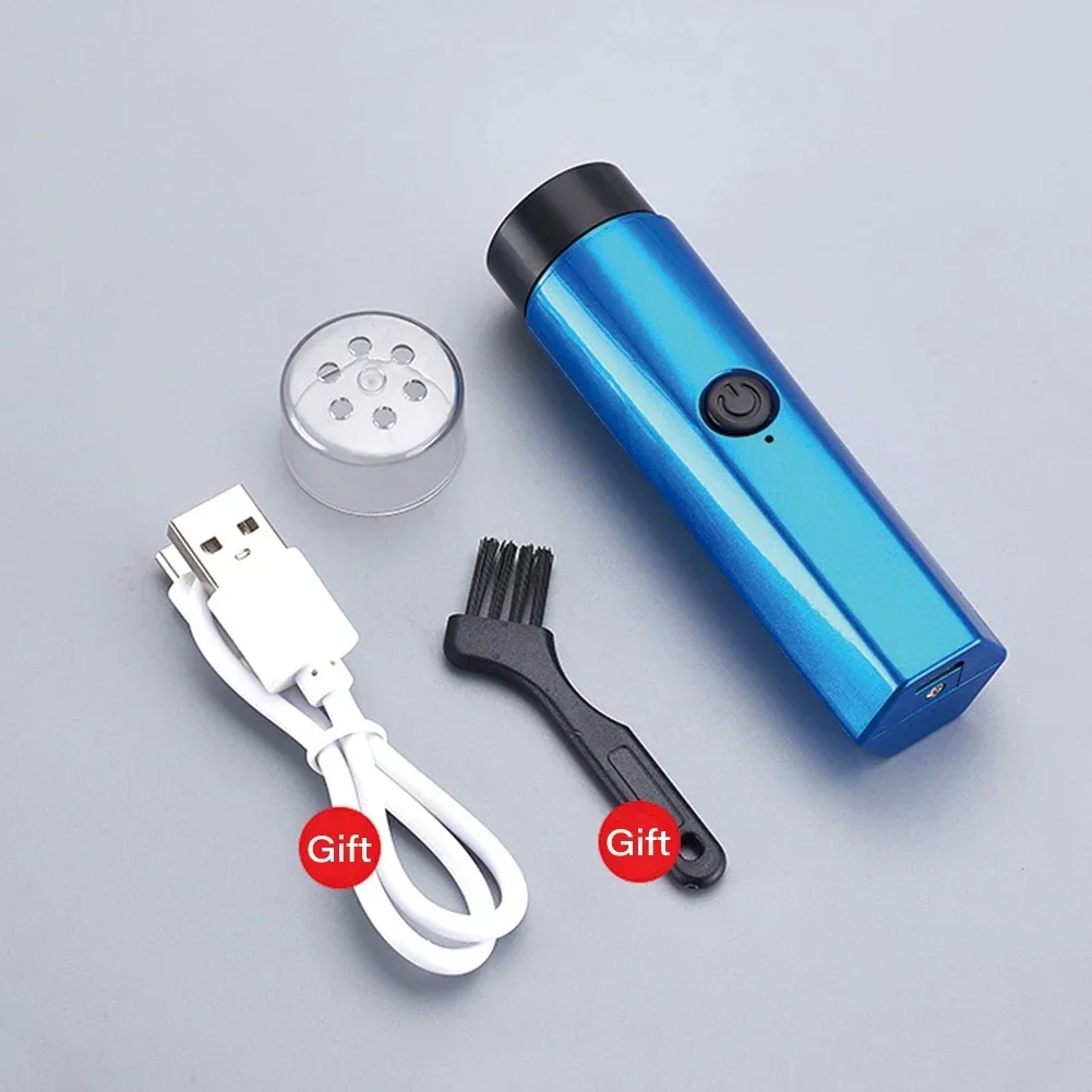 Portable Electric Shaver USB Rechargeable Beard Trimmer Waterproof Durable Beard Shaver Face Care for Men Barber Shaving Machine
