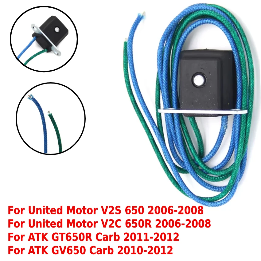 

Motorcycle Magneto Stator Ignition Coil Pulse Generator Sensor Compatible with United Motor V2S 650 and V2C 650R 2006-2008