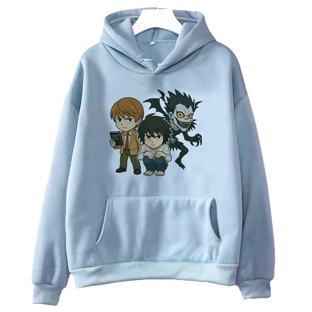 Death Note sweatshirt women harajuku hoodie korean style y2k fashion japanese anime Vintage