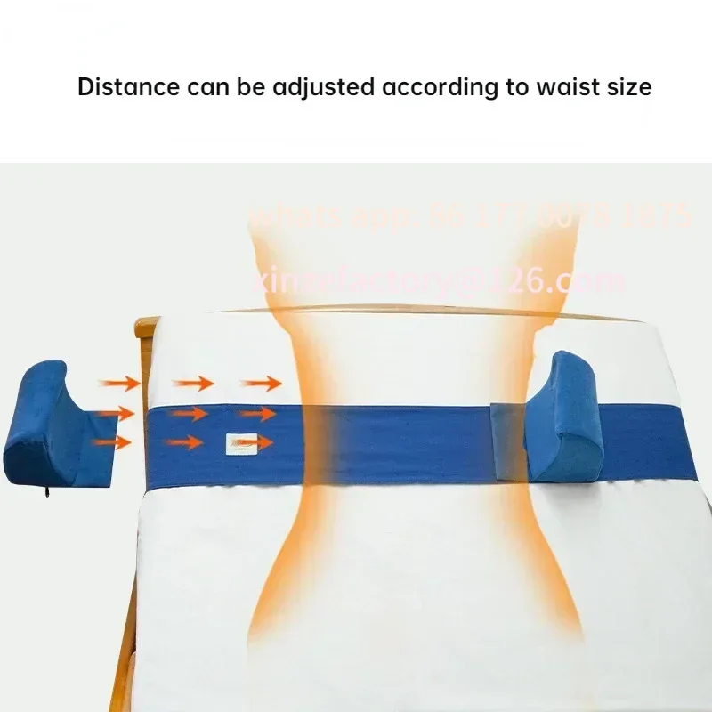 Customizable Hemiplegic Bedridden Patients Half Lying Waist Cushion Anti Lateral Cushion Wheelchair Backrest Adjustable Anti