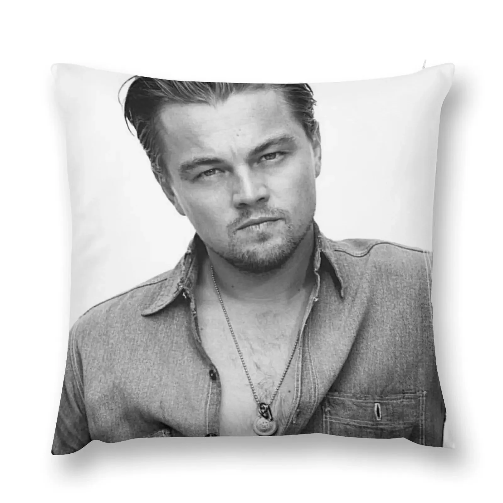 

Leonardo DiCaprio Throw Pillow Luxury Living Room Decorative Cushions Cusions Cover pillow