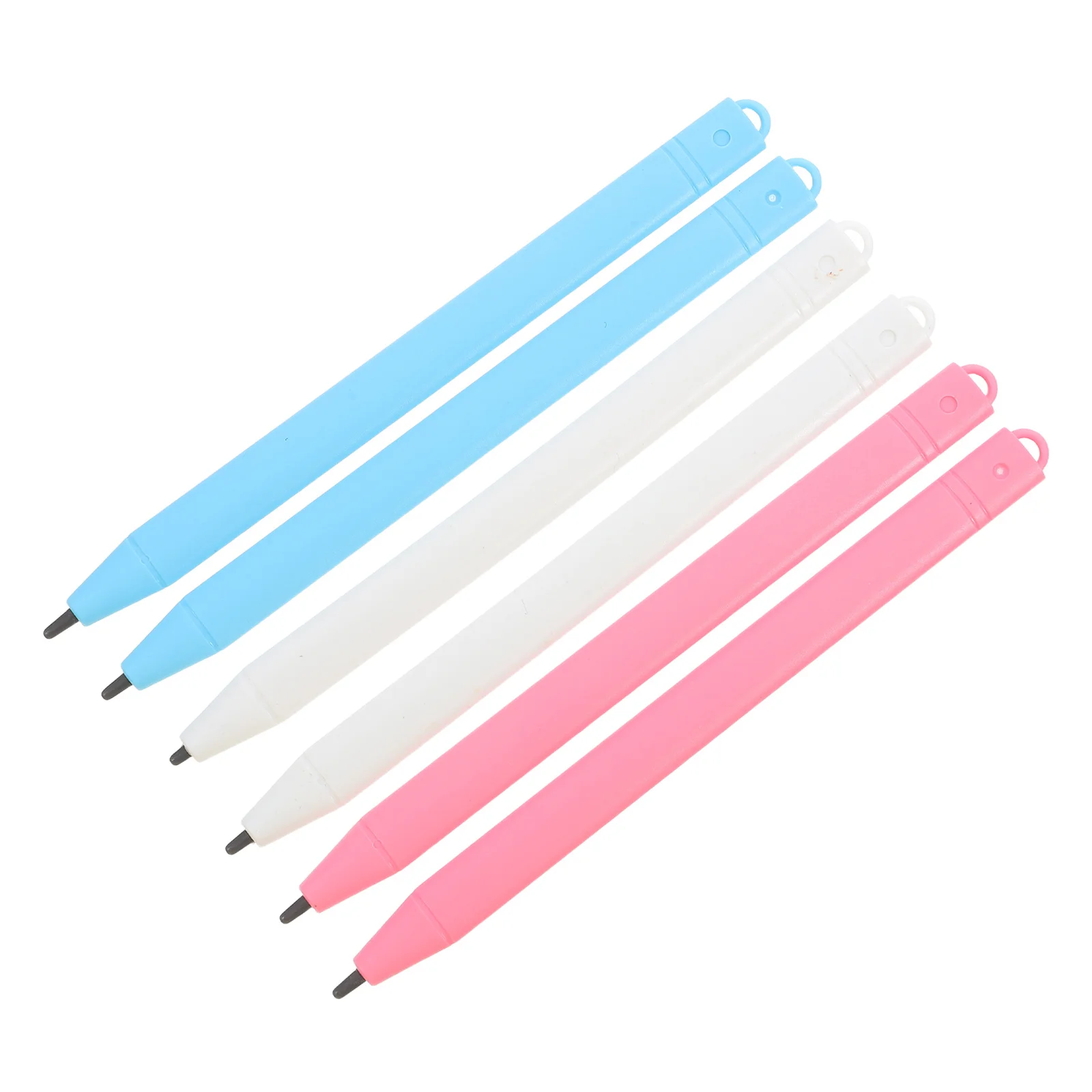 

6pcs Lcd Drawing Pen High Precision Reusable Stylus For Writing Drawing Notetaking Portable Lightweight No Charging Required