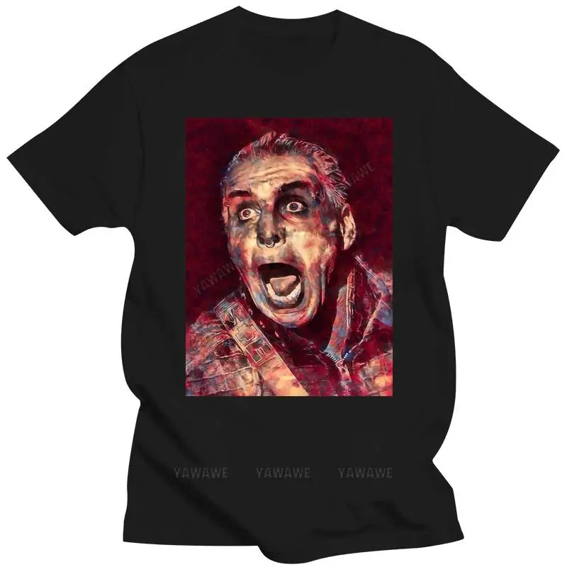 Fashion mens t-shirts casual top Till Lindemann Shout Special Art White Unisex S-234XL T-Shirt SE351 summer unisex short sleeve