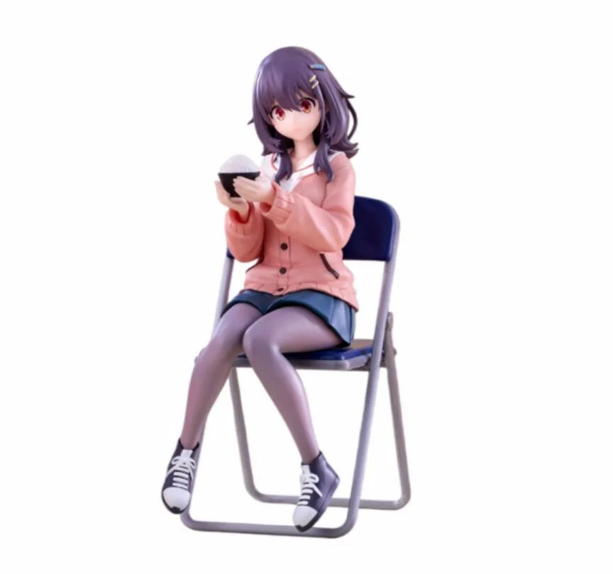 

2026 in stock 100% genuine Japanese original anime Kawai Mako eating sitting ver PVC action figure collectible model toys