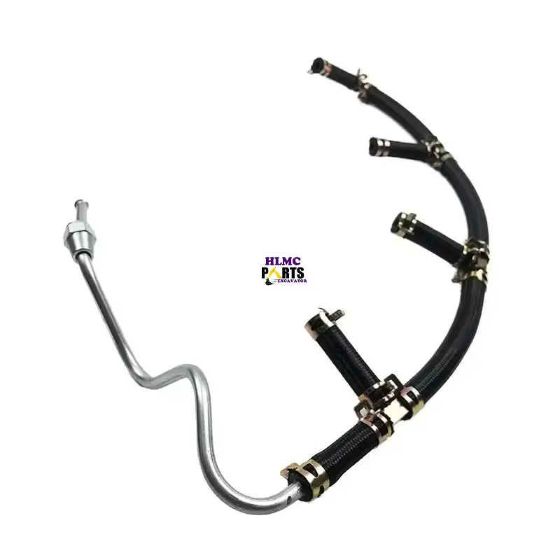 212-8606 Excavator Fuel Injector Oil Return Pipe for S4K E320C E320D E312C E312B E200B Diesel Pump Injector Nozzle Return Pipe