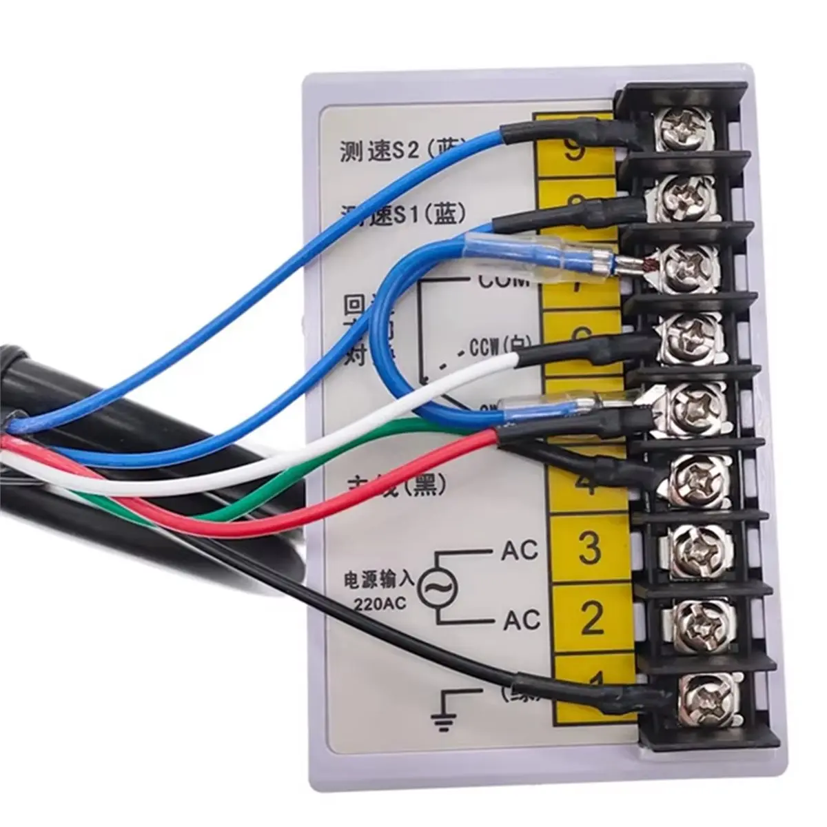New LED Display Speed Controller 400W UX-A-52 AC 220V 50/60Hz Regulator Control Forward & Backward Motor Speed Governor
