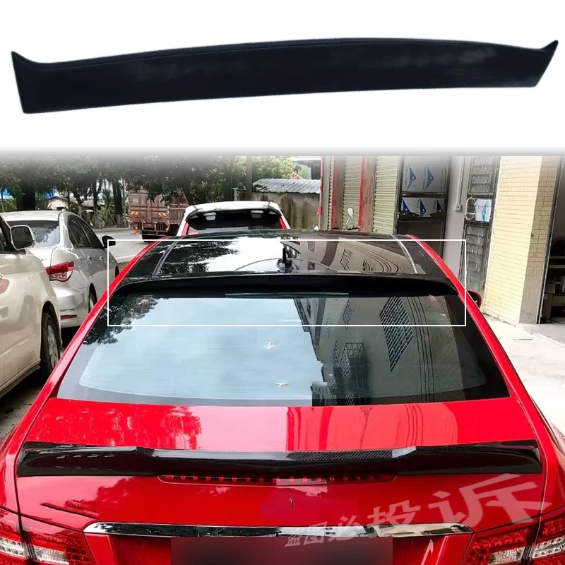 

Подходит для Mercedes Benz E-Class, двухдверный купе W207 C207 E200 E260 E350 2010-2016, высококачественный спойлер на заднюю крышу из углеродного волокна