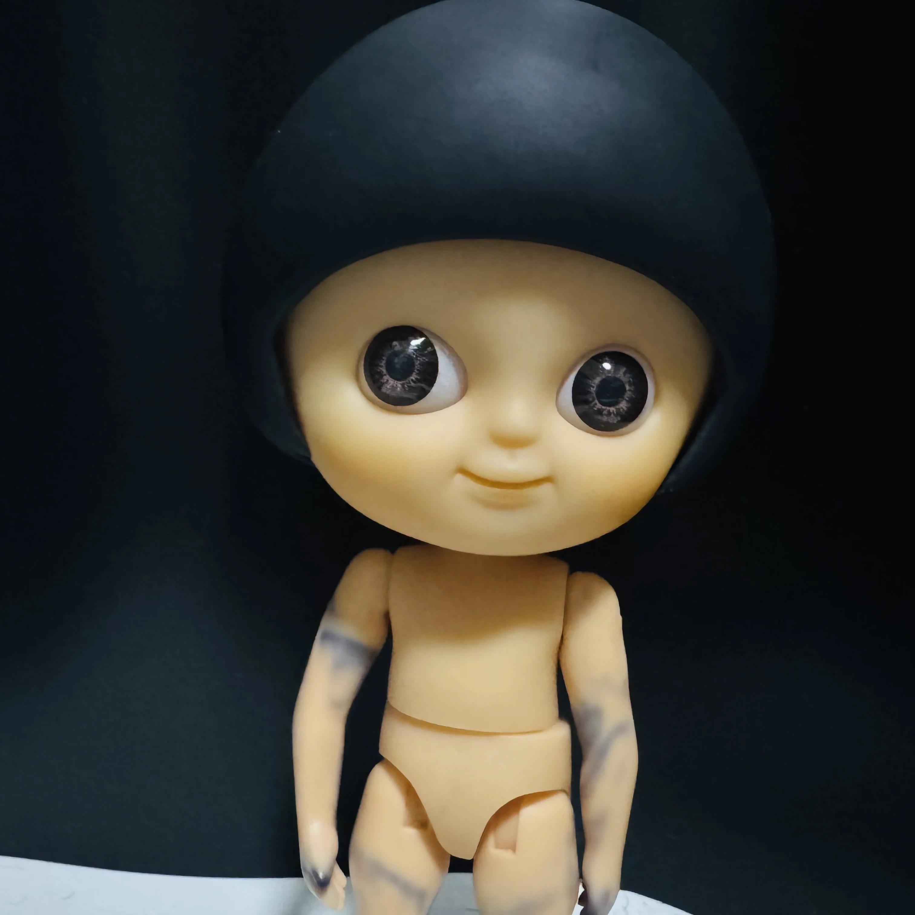 boneca-original-de-18cm-cabelo-curto-preto-olhos-grandes-linda-menina-boneca-de-6-articulacoes-melhor-presente-para-criancas