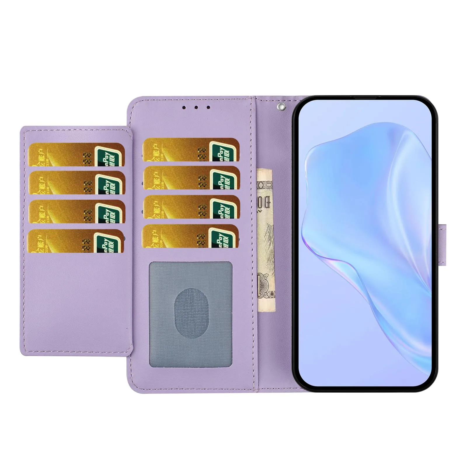 حافظة لهاتف Funda Xiaomi Redmi Note 14 13 Pro Plus Note 12 11 10 9 12S 11S 10S 8T حافظات هاتف جلدية غطاء خلفي حامل بطاقة