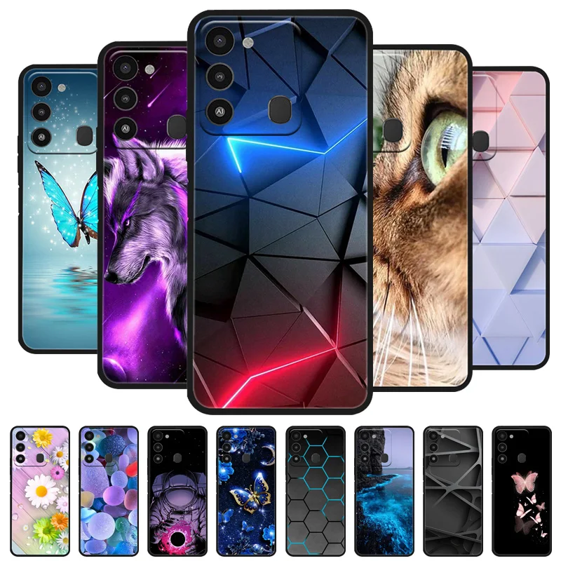 Soft Cover For Tecno Spark Go 2022 Case SparkGO Protective Silicone TPU Funda for Tecno Spark 8C Case Spark8C 8 C KG5k KG5j Capa 