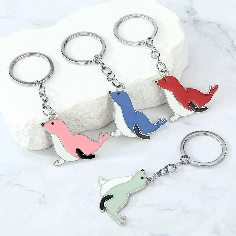 Fashion Cute Dripping Oil Seal Key Chain Women Handbag Rhinestone Lady Bag Trinket Wedding Jewelry Car Keychain Girl Party Gift