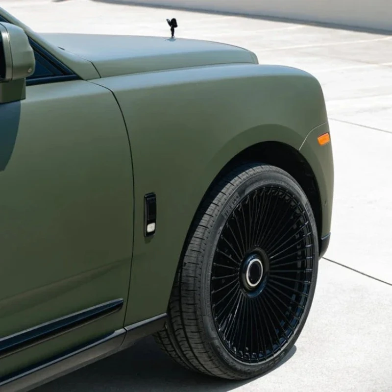 Hot sales Forging material Forged Wheel Size 19-24 inch rims Wheel hub for Rolls Royce Cullinan Black Rims