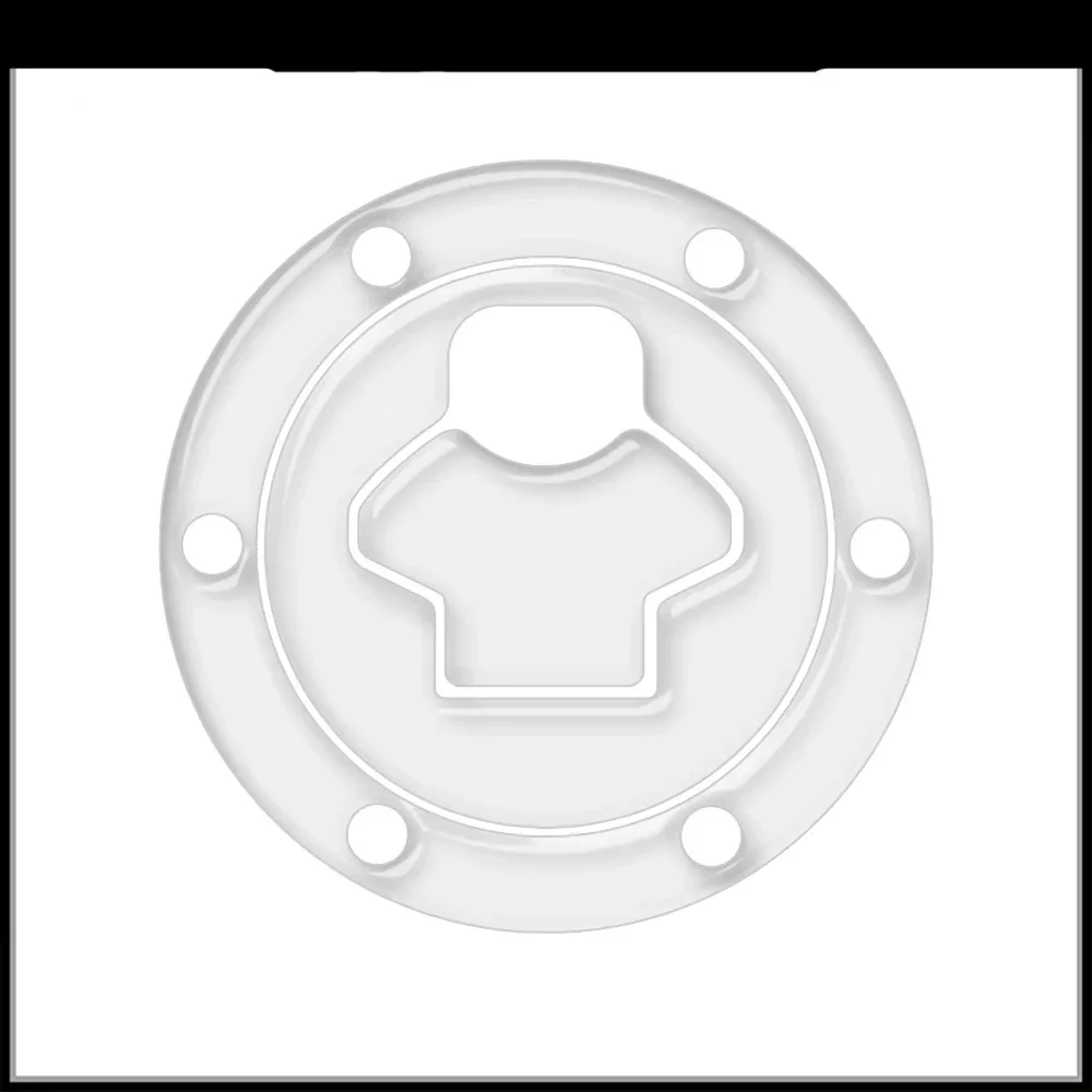 

Transparent Motorcycle Fuel Cap Protection Sticker for BMW Models Up To 2006 (6 Holes)