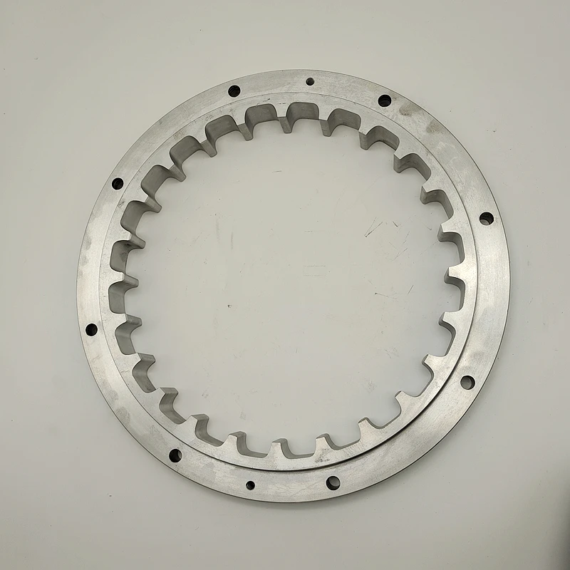 

135A gearbox input coupling inner gear aluminum gear ring outer gear iron ring 24-tooth marine gearbox coupling plate assembly