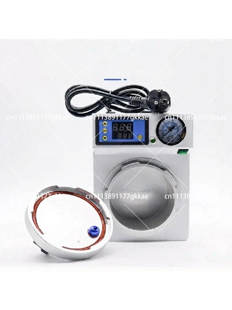 Factory Price Dental Lab Automatic Polymerizer Portable Curing Pressure Pot Polymerizing Digital Display  Adsorption Silicon