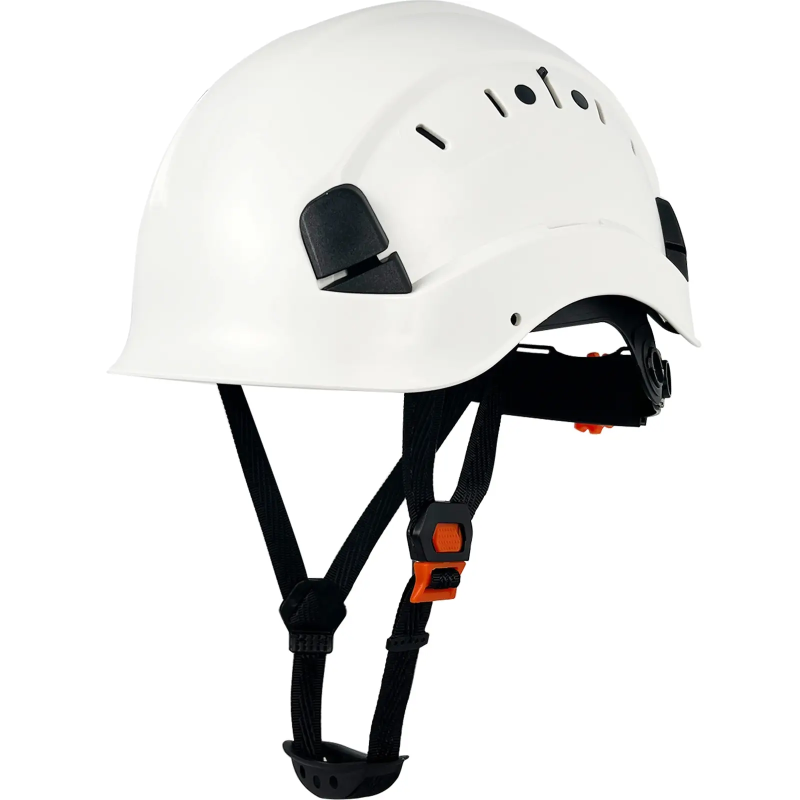 Kask ochronny CE dla inżyniera Wentylowany kask ochronny dla mężczyzn i kobiet Przemysłowa regulowana grzechotka