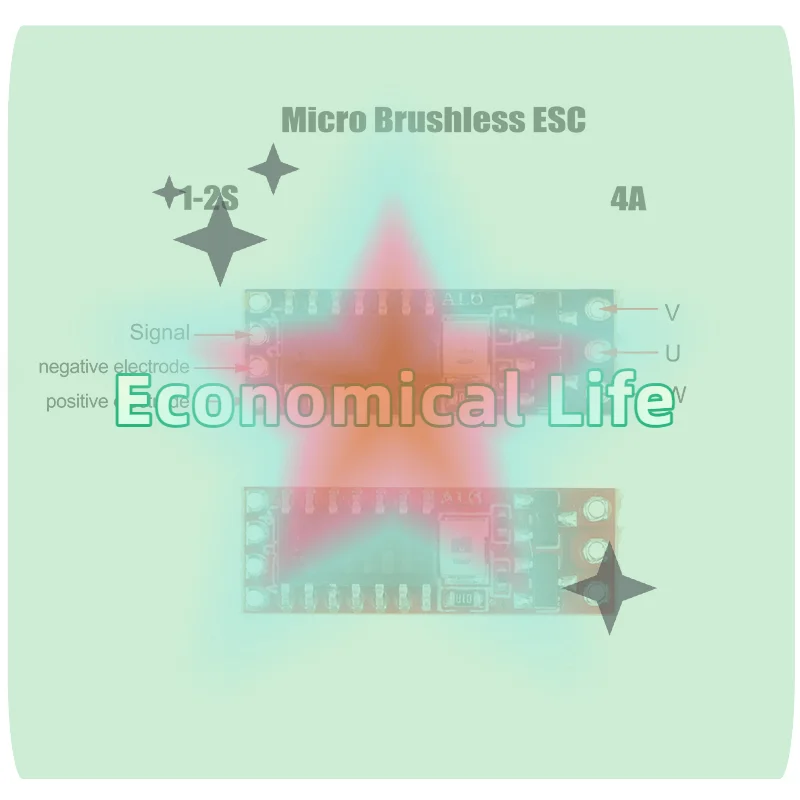 

[MOA]Micro Brushless Motor Driver Board Electric Regulator Drive For Brushless Motors[MOA]