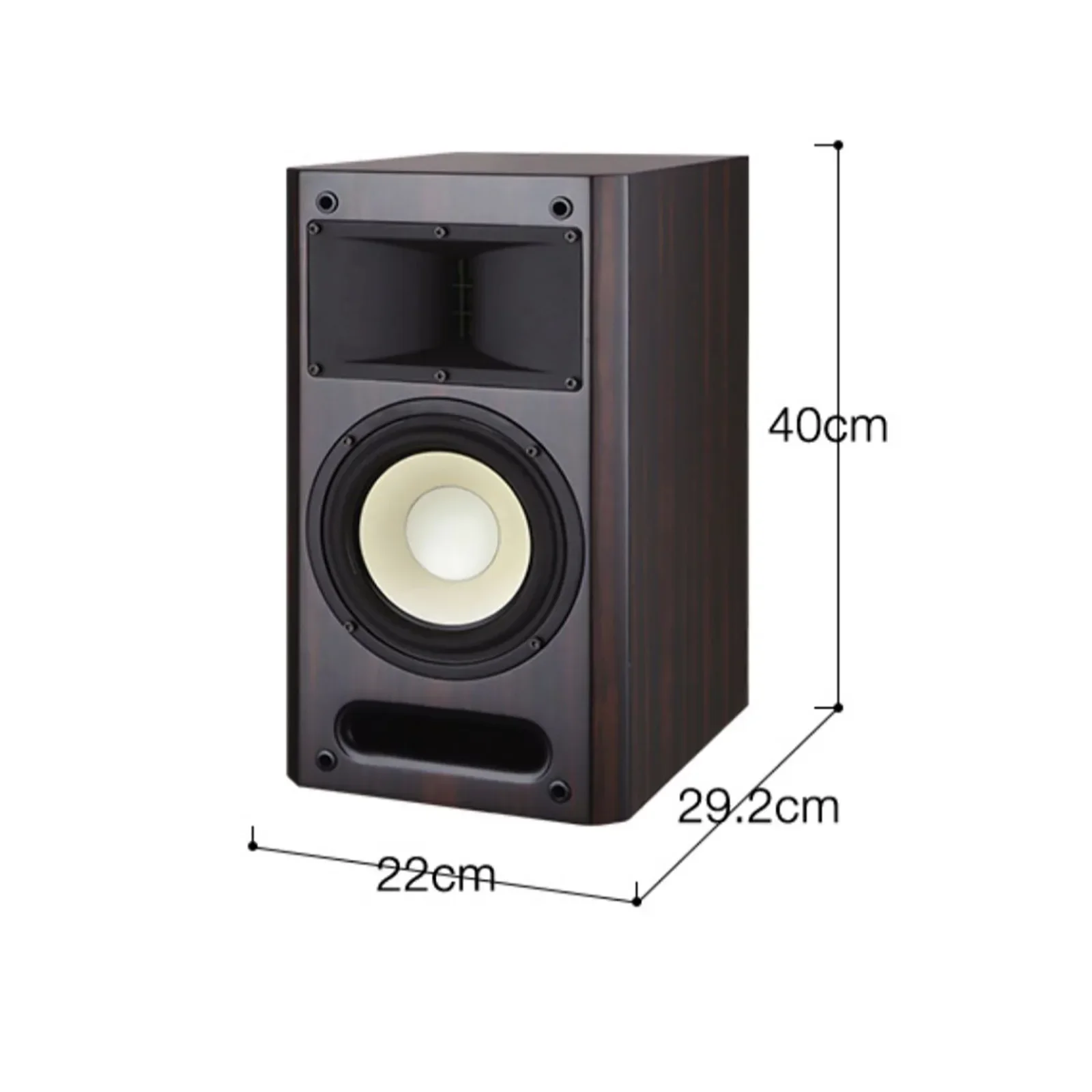 YAQIN MS-90M Bookshelf Speaker Fever HiFi Passive Speaker Monitor Box High Fidelity Home High Power Speaker Factory Direct Sales