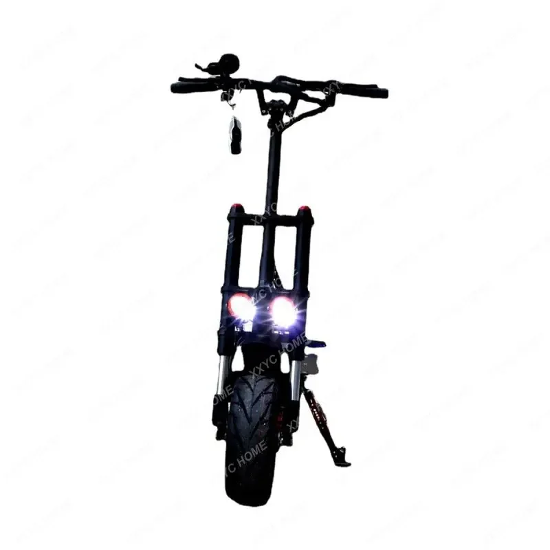 

Adult Foldable and Portable Scooter Enhanced Version Three-Pole 13-Inch High-Power Electric Scooter Two-Wheel Skateboard