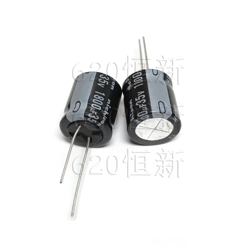 

20PCS/lot original NICHICON HE 35V1800UF 18X20MM 1800UF 35V Aluminum electrolytic capacitor 105c 1800uF/35V free shipping