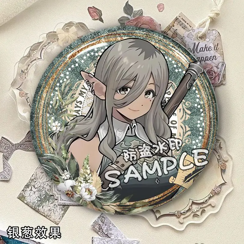 Girls Band Cry 58mm Badge Keychain Momoka Kawaragi Subaru Awa Tomo Ebizuka Exclusive Anime Otaku‑goods Bag Hanging Pin Ornament