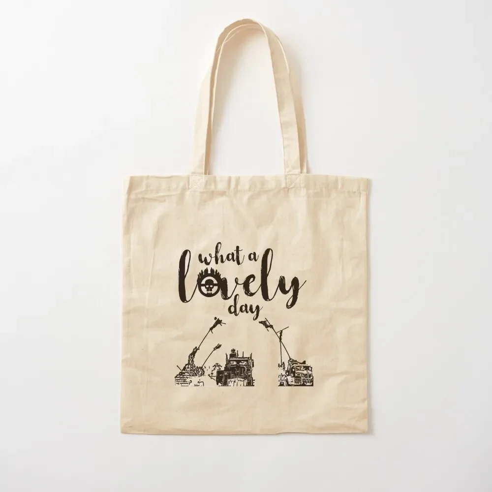 

What a lovely day Tote Bag Women's shopper bag large tote bag Lady shopping logo