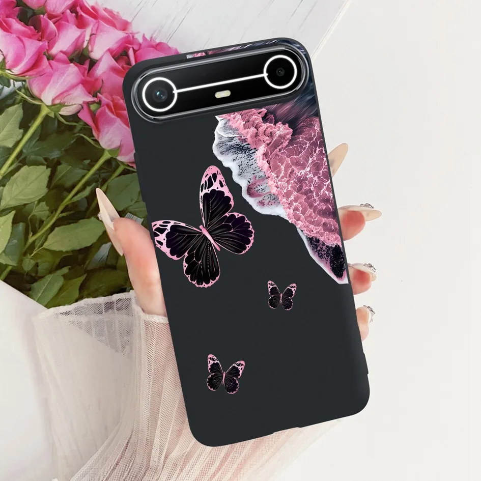 ل Tecno Pova سليم 5G حافظة 2025 موضة جديدة زهرة Bowknot لينة سيليكون واقية الوفير 6.78 "ل Tecno PovaSlim الحالات الهاتف #6