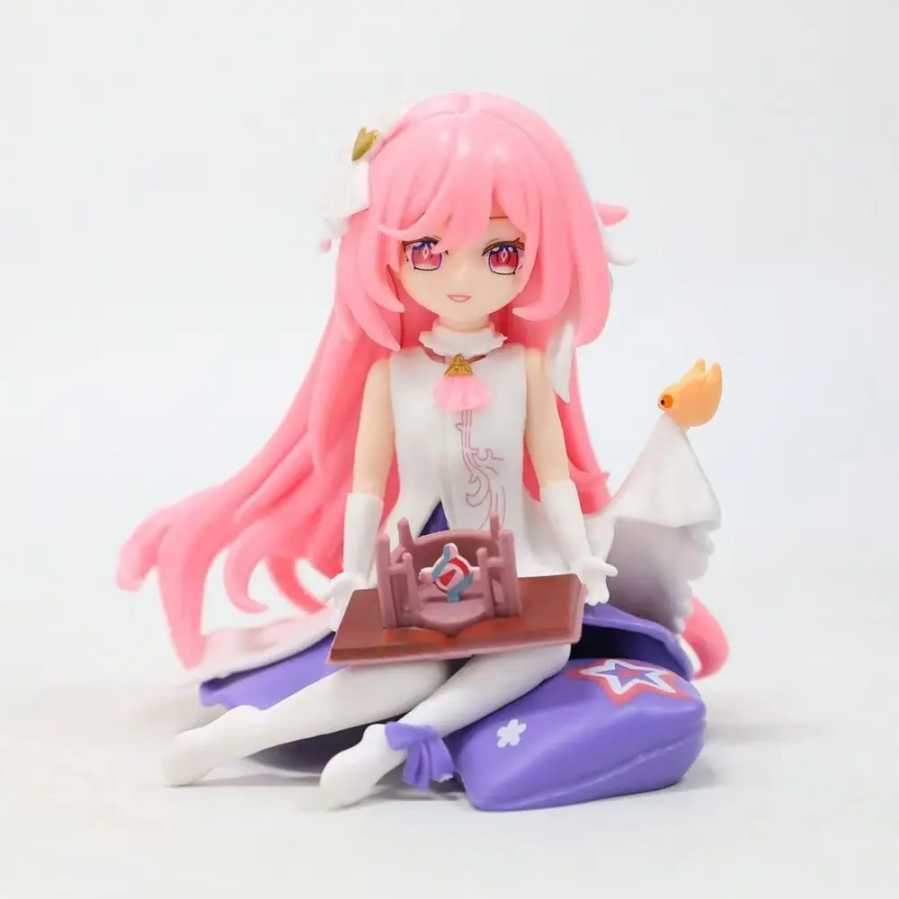 

2025 Anime Honkai Impact 3rd Elysia Herrscher Of Human: Ego Kawaii Game Peripheral Action Figurine Collection Decoration Gift
