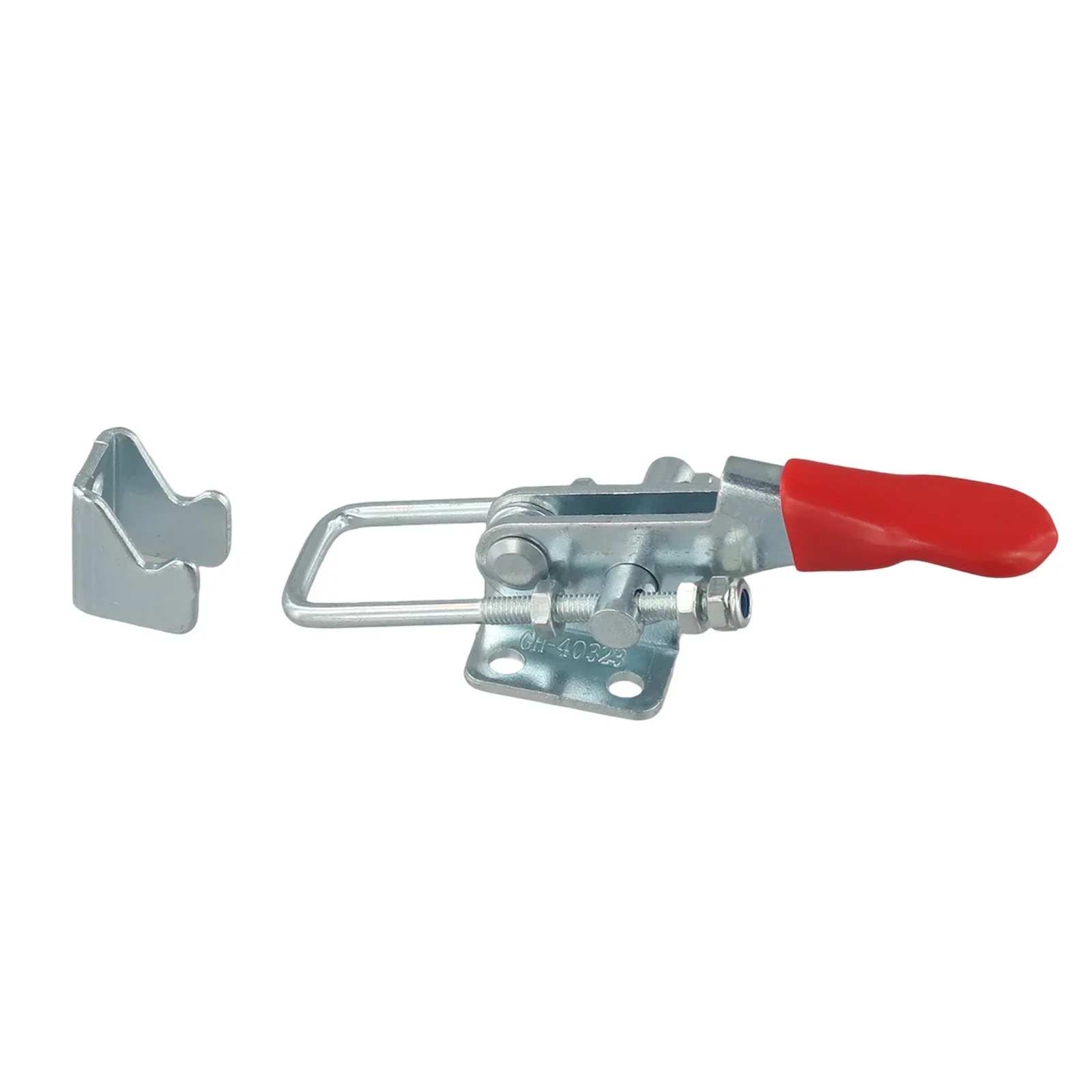 

4Pcs GH-40323 Toggle Clamp Latch Catch Clasp 160Kg Quick Release Heavy Duty Self-lock Toggle Clamp Cabinet Boxes Lever Clamp