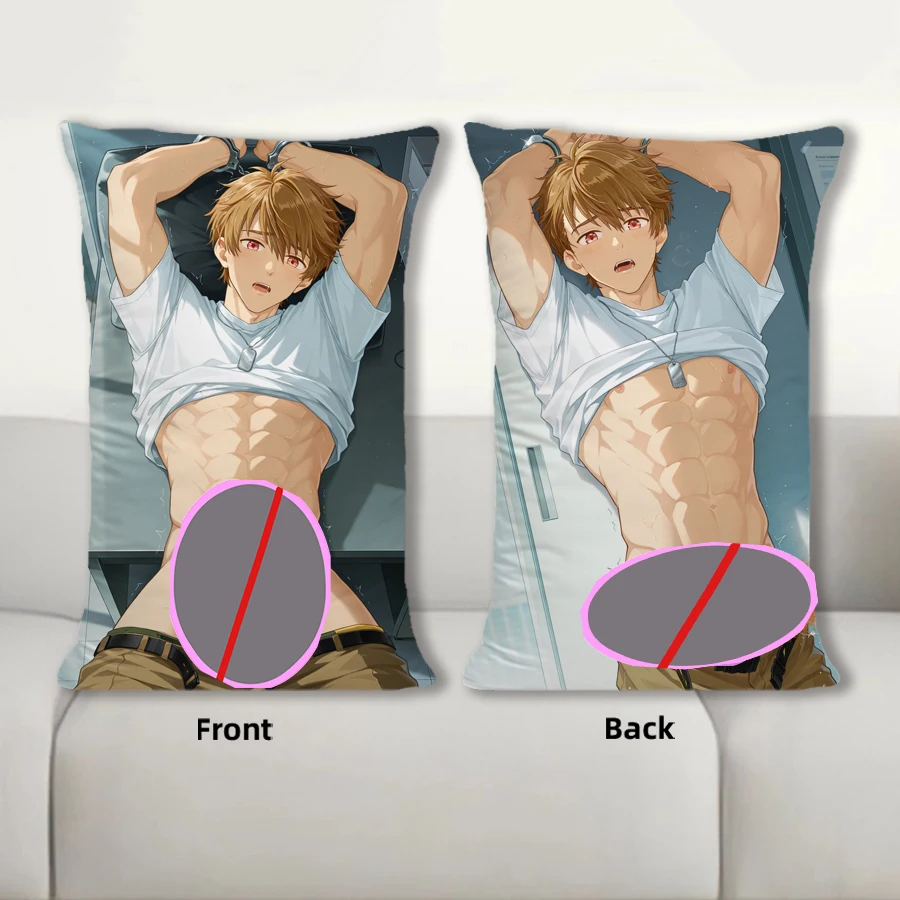 

Dakimakura Anime Pillow Luke Sofa Cushion Body Pillow Cover Double Side Print Bedding Throw Pillow Case