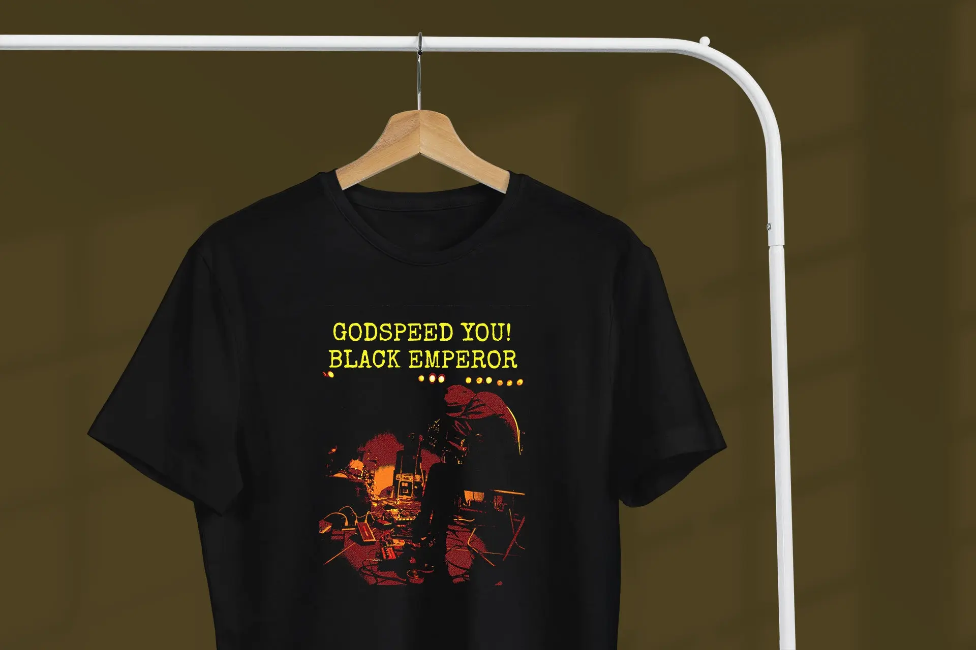 Godspeed You! Black Emperor Back Patch Men's Womens Top Black Tee Clothing Tshirt Size S- 5XL Unisex Best Gift Anniversary