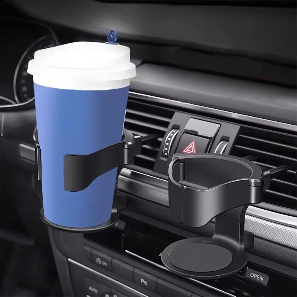 Car Air Vent Drink Cup Bottle Holder Auto Drink Rack Stand For Water Bottles & Ashtray Multifunctional Car Coffee Cup Holder