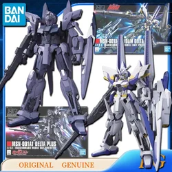 Bandai Original HG MSN-001A1 DELTA PLUS MSN-001X GUNDAM DELTA KAI Anime Action Figures Toys for Kids Gift Assembly Model